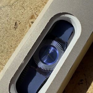 Brand New in Box - Blue Swatch Watch